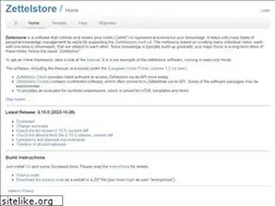 Sites similar to zettelstore.de