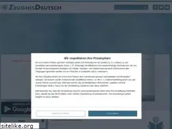 Sites similar to zeugnisdeutsch.de