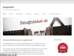 Sites similar to zeugnistest.de