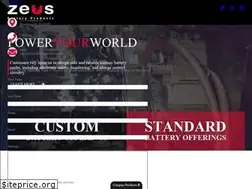 Sites similar to zeusbatteryproducts.com