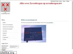Sites similar to zevenbergen.net
