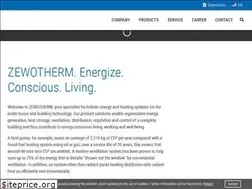 Sites similar to zewotherm.com
