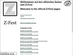 Sites similar to zfest.de
