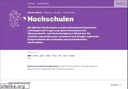 Sites similar to zfh.ch