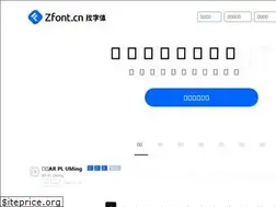 Sites similar to zfont.cn