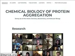 Sites similar to zhanglab.chem.psu.edu