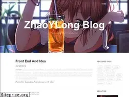 Sites similar to zhaoylong.github.io