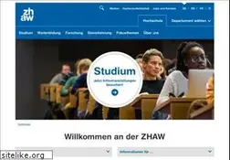 Sites similar to zhaw.ch