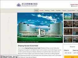 Sites similar to zhejiangnaradagrandhotel.com