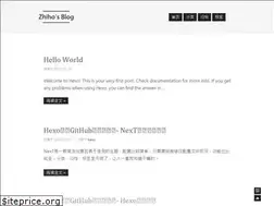Sites similar to zhiho.github.io