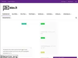 Sites similar to zhinios.lt