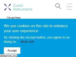 Sites similar to zhinst.com