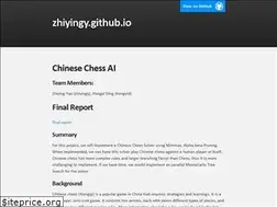 Sites similar to zhiyingy.github.io