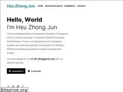 Sites similar to zhongjun.me