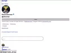 Sites similar to zhovner.com