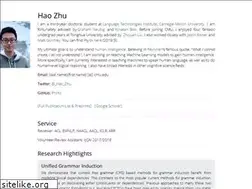 Sites similar to zhuhao.me
