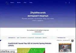 Sites similar to zhykrecords.biz