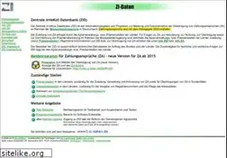 Sites similar to zi-daten.de