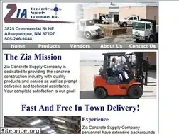 Sites similar to ziaconcrete.com