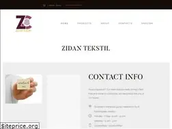 Sites similar to zidantekstil.com