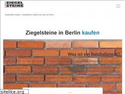 Sites similar to ziegelsteine-berlin.de