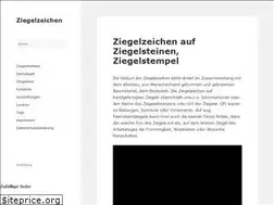 Sites similar to ziegelzeichen.de