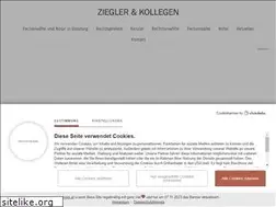 Sites similar to zieglerundkollegen.de