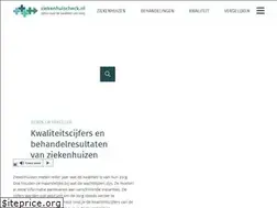 Sites similar to ziekenhuischeck.nl