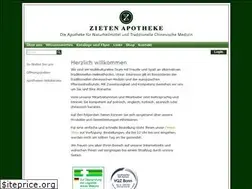Sites similar to zietenapotheke.de