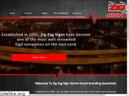 Sites similar to zigzagsigns.co.za