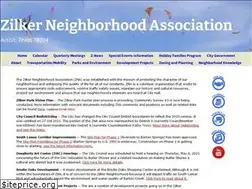 Sites similar to zilkerneighborhood.org