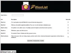 Sites similar to zillionlist.com