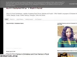 Sites similar to zimbabwe-names.blogspot.com