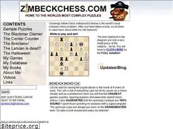 Sites similar to zimbeckchess.com