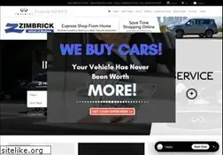 Sites similar to zimbrickinfiniti.com