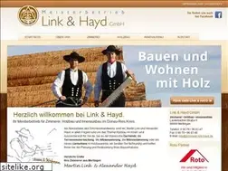 Sites similar to zimmerei-link-hayd.de