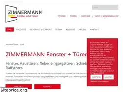 Sites similar to zimmermann-fenster.de