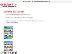 Sites similar to zimmermann-getraenke.de