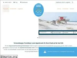 Sites similar to zimmermann-sylt.de