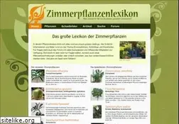 Sites similar to zimmerpflanzenlexikon.info