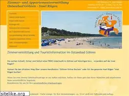 Sites similar to zimmervermittlung-goehren-ostsee.de