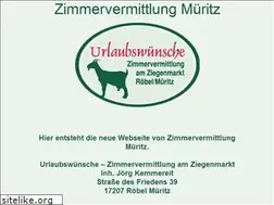 Sites similar to zimmervermittlung-mueritz.de