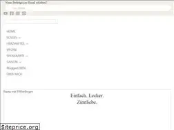 Sites similar to zimtliebe.de