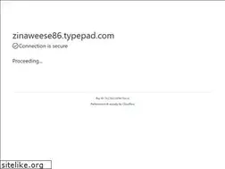 Sites similar to zinaweese86.typepad.com