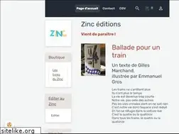Sites similar to zinc-editions.net