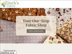 Sites similar to zincksfabric.com