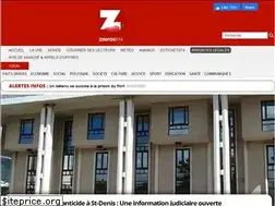 Sites similar to zinfos974.com