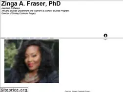 Sites similar to zingafraser.com