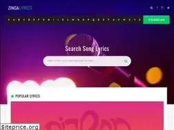 Sites similar to zingalyrics.com