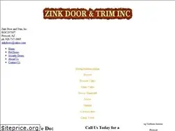 Sites similar to zinkdoorandtrim.com